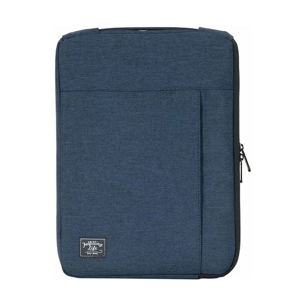 (まとめ) キング PCケース 15型対応 ネイビー K-SMWC-15NV 1個 (×3セット)