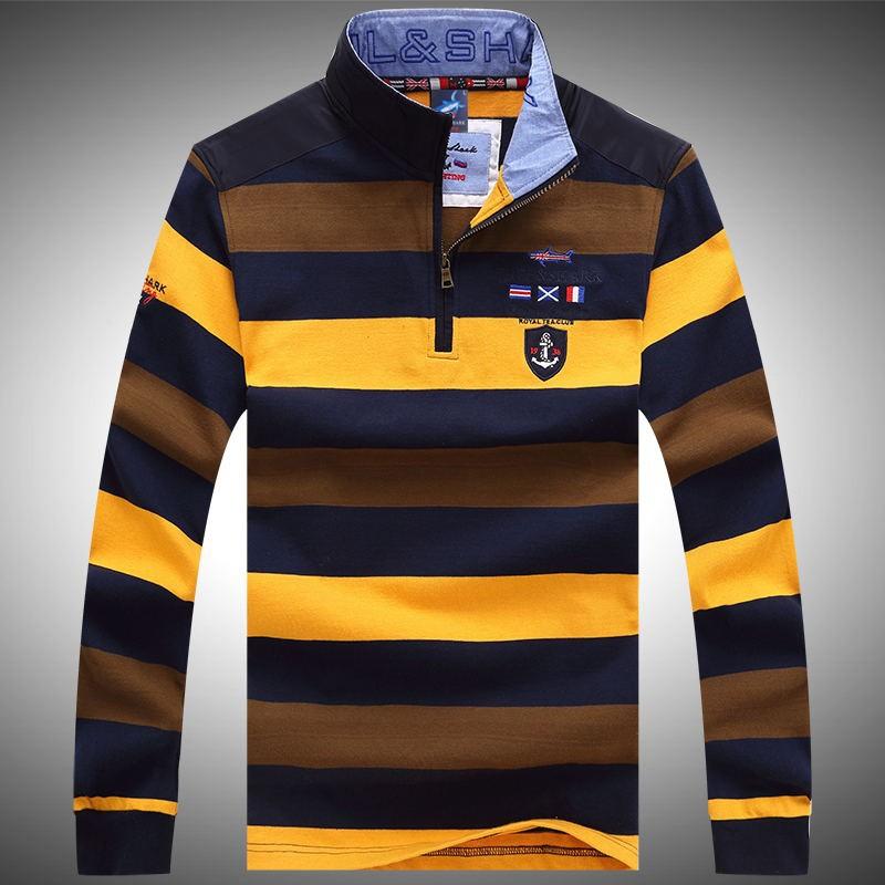 【急速出荷】ポロシャツ メンズ ポロシャツ メンズ 長袖 ボーダー柄 トップス ストレッチ 通気性よい