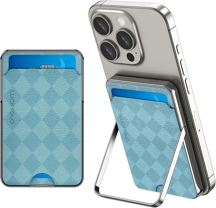 モバイル バッテリー 薄型 マグネット式 モバイルバッテリー 5000mAh PD20W ワイヤレス 出力 15W for Android/7.5W iPhone/USB-C( ブルー)