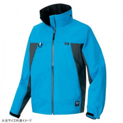 アイトス 全天候型ジャケット ブルー×チャコール 3L 56301