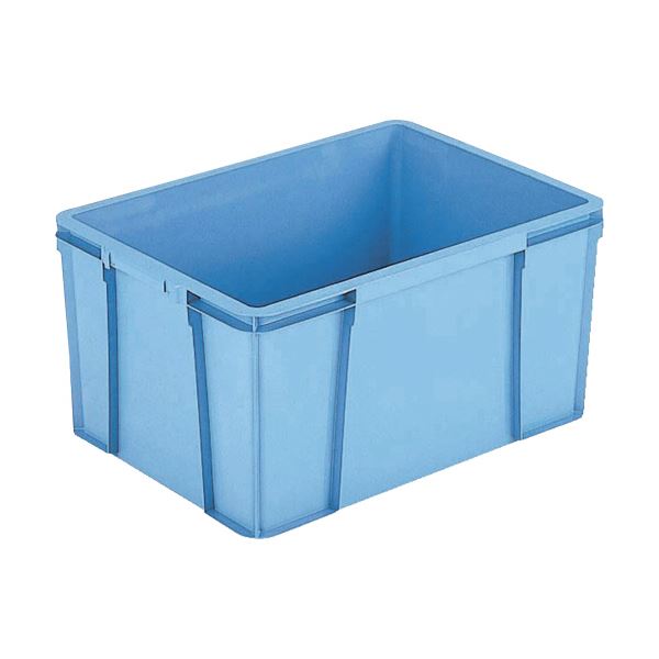 （まとめ）岐阜プラスチック工業 RHコンテナー 62L RH-64B-2 1台 (×3セット)