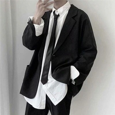 DK制服 男性セットスーツスーツ 全盛洋服 小さいスーツ 韓国版ファッション アフロでかっこいい