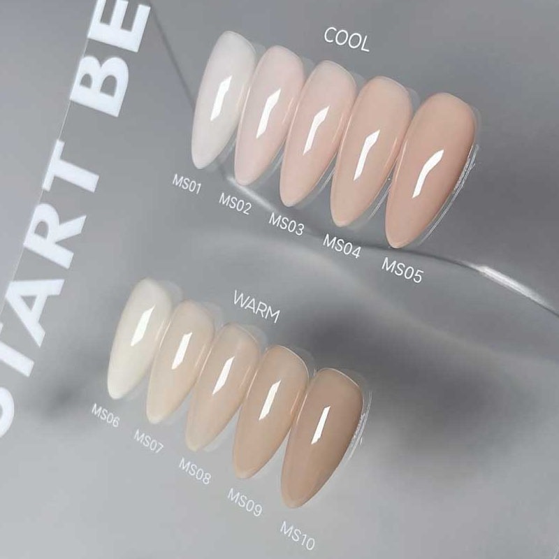 [MIGOTHIC] 【START BEIGE】 [10色-セット] シロップジェル ベーシックカラージェル