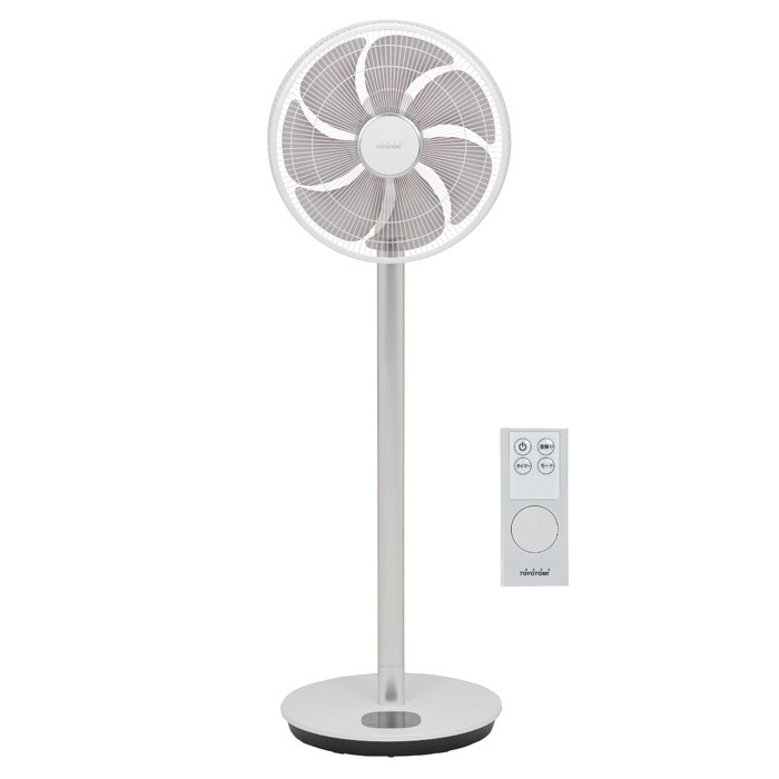 扇風機 DCモーター リモコン付 DCリビング扇風機 工事不要 FS-FD3524-W