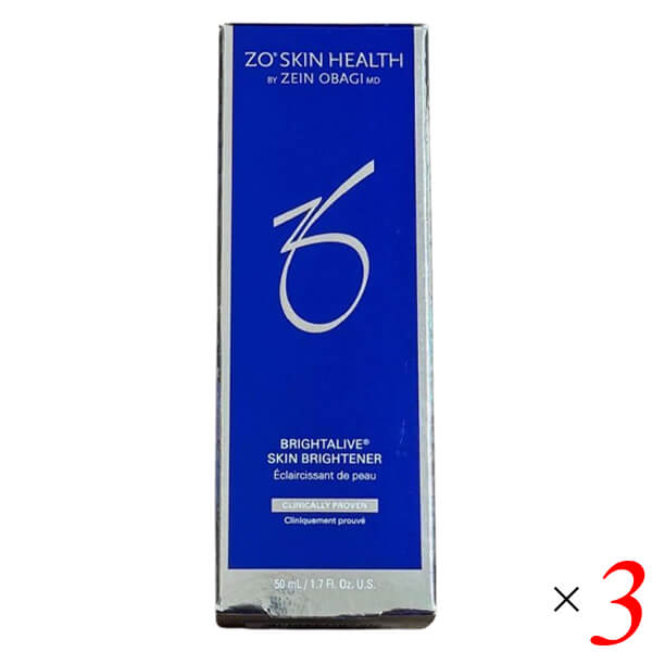 ゼオスキンヘルス ブライタライブ 50ml 3本セット