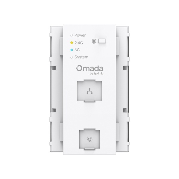 EAP615-WE-S AX1800 コンセント埋め込み型 Wi-Fi 6アクセスポイント