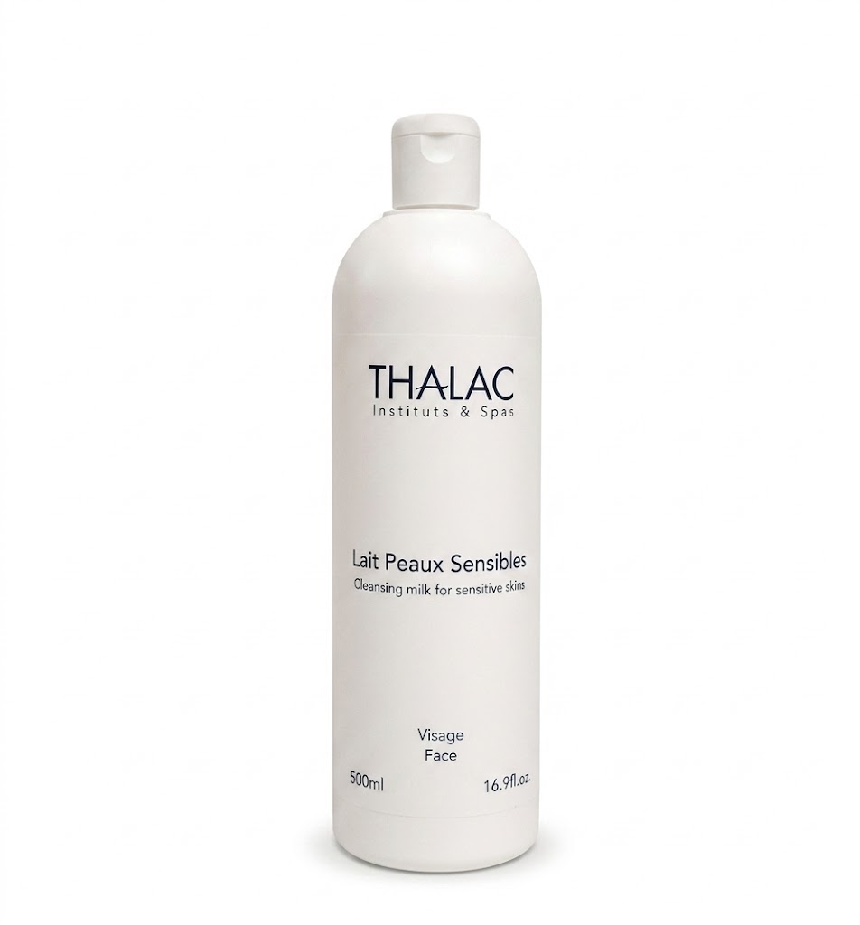 thalac lait peaux sensibles 500ml cleansing milk