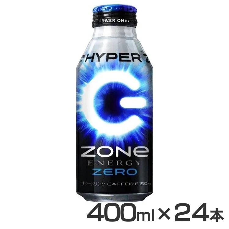 zone エナジードリンク 【24本】HYPER ZONe ENERGY ZERO 400ml (D) メガ割