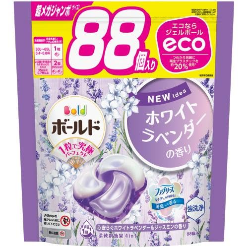 P&G ボールド ジェルボール 4in1 ラベンダー 詰替 超メガジャンボ 88個