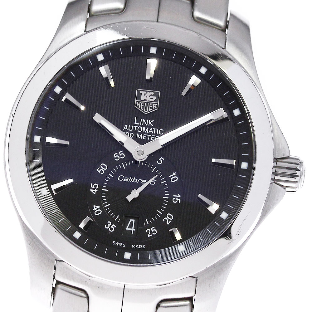 タグホイヤー TAG HEUER WJF211A リンク キャリバー6 デイト 自動巻き メンズ _807357【中古】