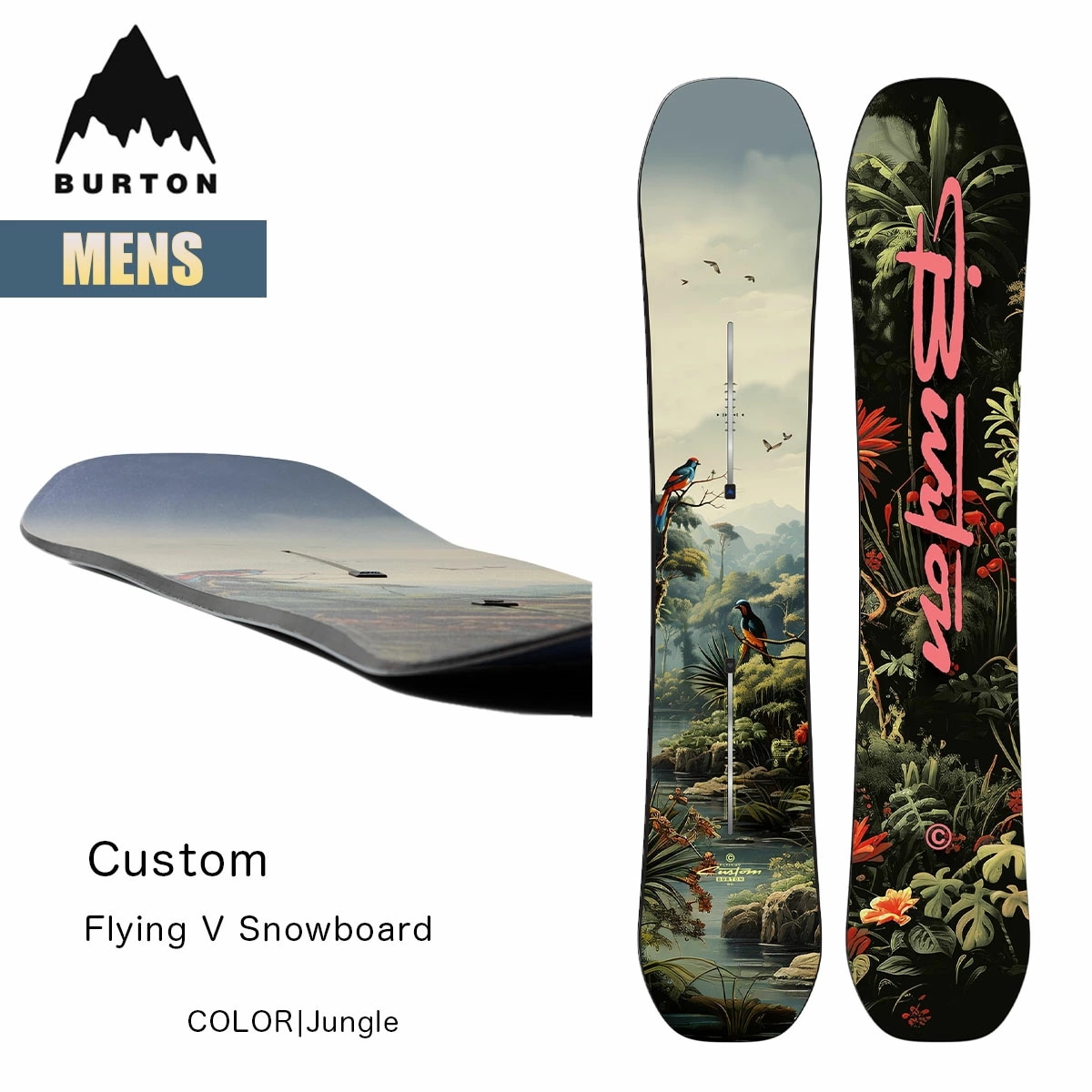 スノーボード 板 メンズ 25-26 カスタム フライングV W26JP-107071 Mens Custom Flying V Snowboard