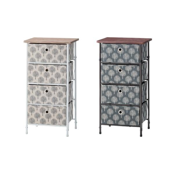 チェスト 4段 北欧 柄 デザイン おしゃれ 小型 6,641円