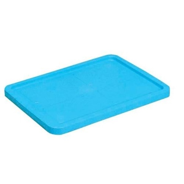 (20個セット) RBコンテナー/コンテナボックス用蓋 (RB-54・RB-28用 ブルー) 岐阜プラスチック工業