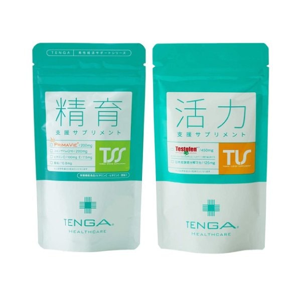 プレゼントを選ぼう！ TENGA(テンガ) 精育支援サプリメント 120粒＋活力支援サプリメント 120粒 セット ミネラル類