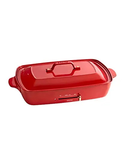 BRUNO ホットプレートグランデサイズ BOE026-RD レッド BOE026-RD