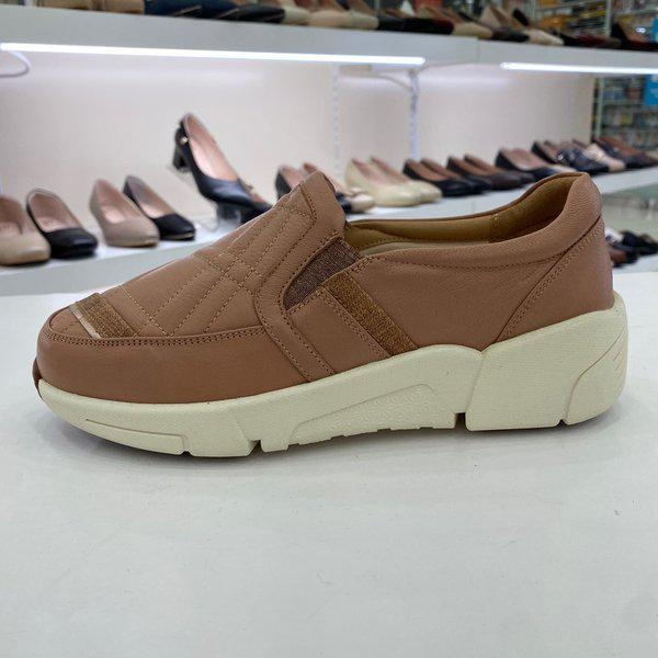 女性軽量カジュアルスリッポン YAEEHL638PI HSPD4A GN