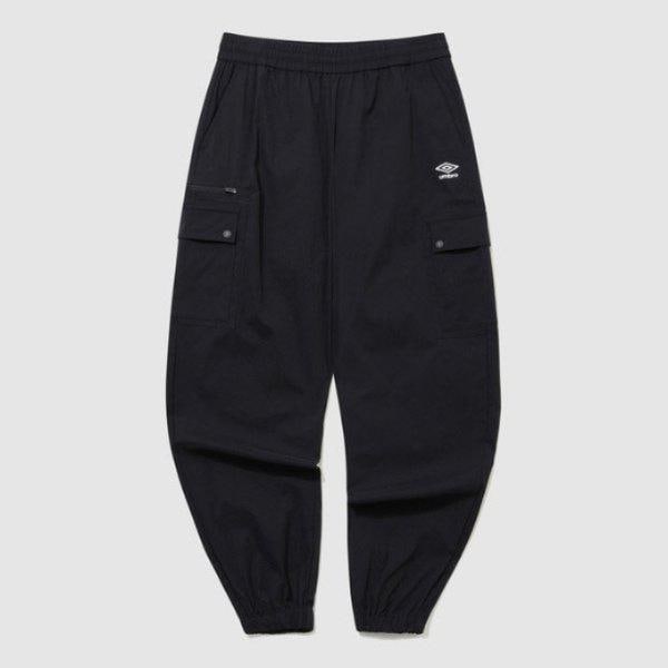 パンツ VQA UR123CPT12-BLK ナイロン スパン カーゴ ジョガー パンツ BLACK