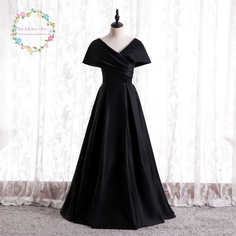 Aラインドレス カラードレス お呼ばれ フォマールドレス 舞台 ロングドレス 演奏会 コンサート 衣