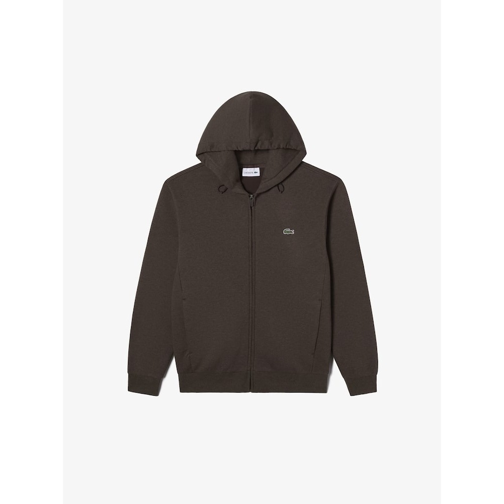 LACOSTE メンズテクニカルパーカースウェットジップアップ SH607E-54NH 04B Q2NSH607E-54NH04B