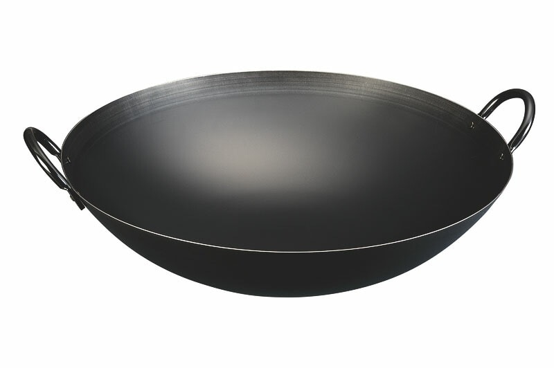 カンダ 神田鉄鍋/鉄プレス両手中華鍋 57cm 8,230円