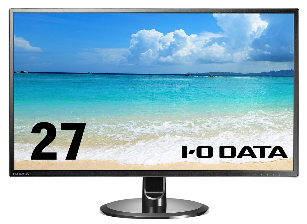 アイ・オー・データ機器I-O DATA 液晶ディスプレイ(27型/ADS/WQHD 2560×1440/60Hz/5ms/HDMI/DP/VESA/5年保証)(ブラック) LCDMQ271XDBA