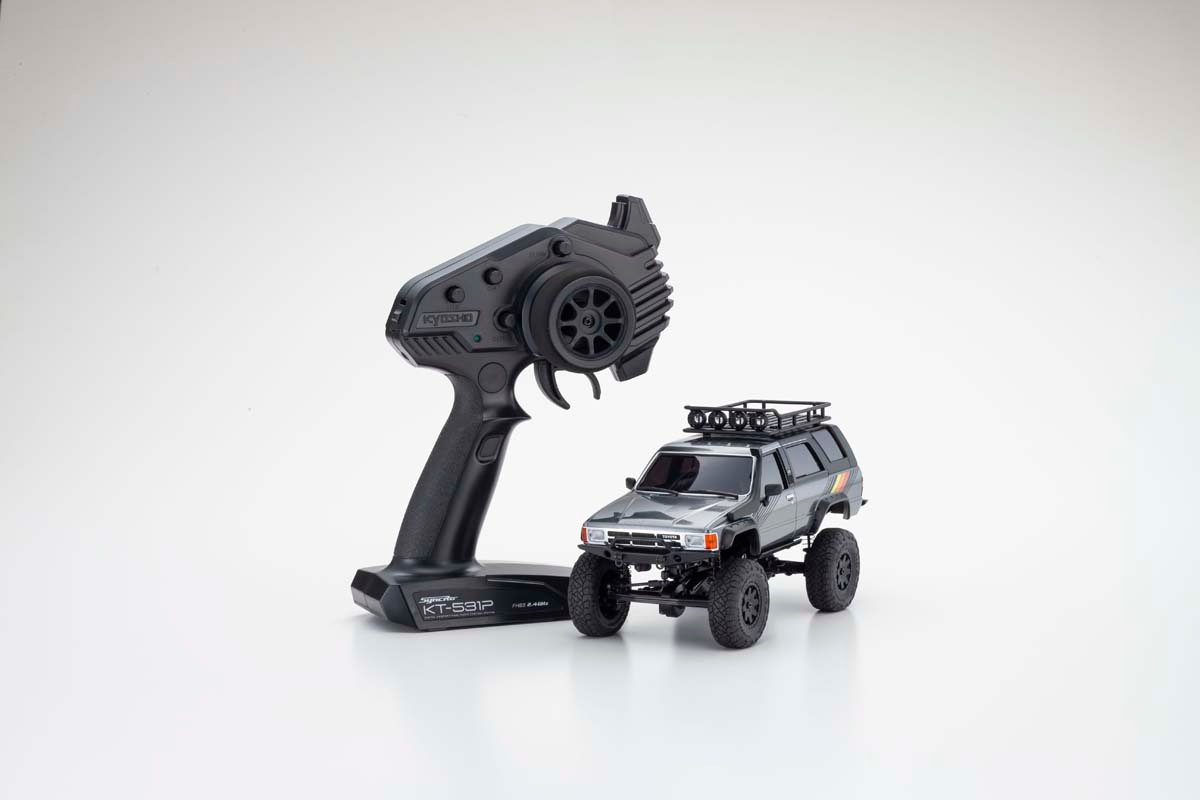 京商 ミニッツ4×4レディセット MX-01 トヨタ 4ランナー(ハイラックスサーフ) アクセサリーパーツ付 ダークグレーメタリック【32540GM】 ラジコン KC 32540GM トヨタ 4ランナ