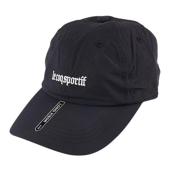 ナイロンレタリング刺繍ボールキャップ QQ123ACP32 BLK_P415441979