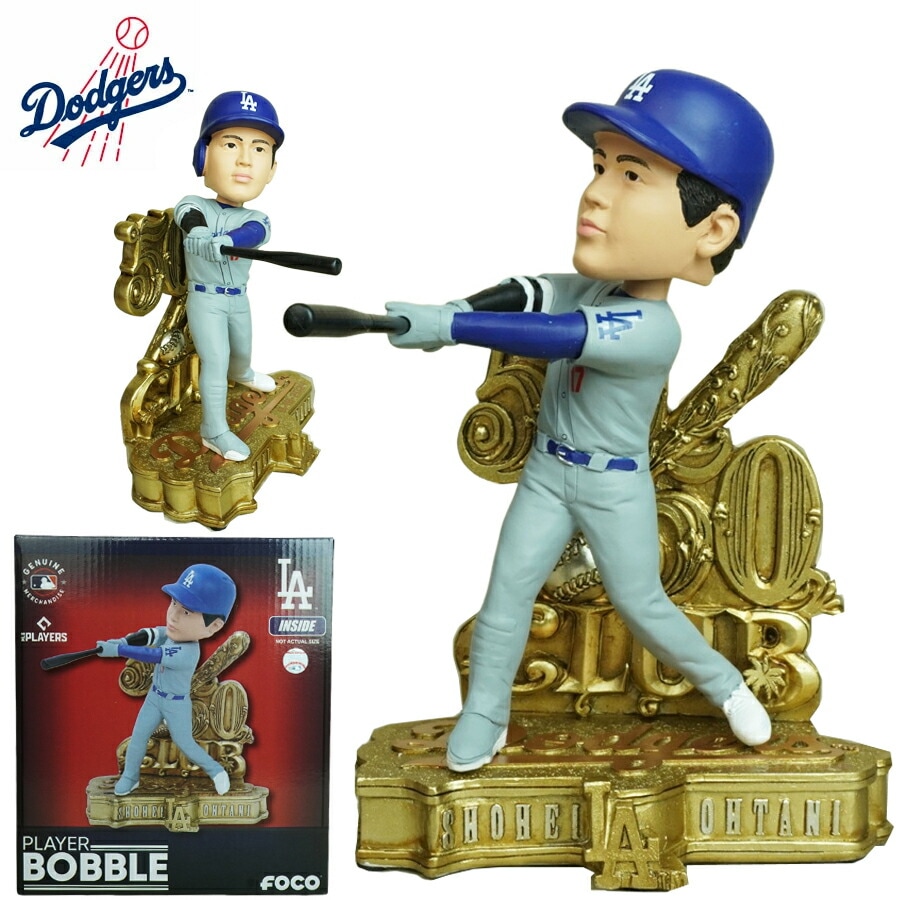 大谷翔平 ボブルヘッド シリアルナンバー入り8インチ 50/50 CLUB ボブルヘッド フィギュアMLB 5050クラブ 8INCHLA DODGERS ロサンゼルス