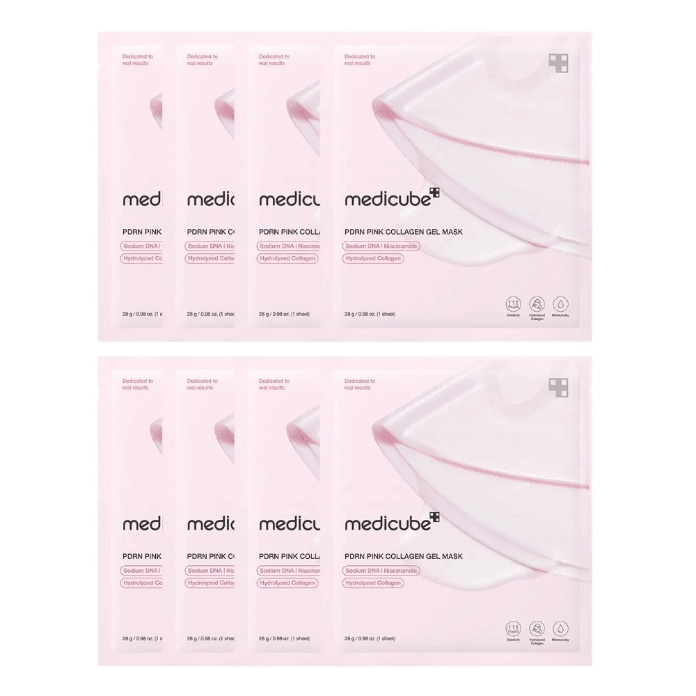 PDRN ピンクコラーゲン ゲルマスクパック 4個入り 2個