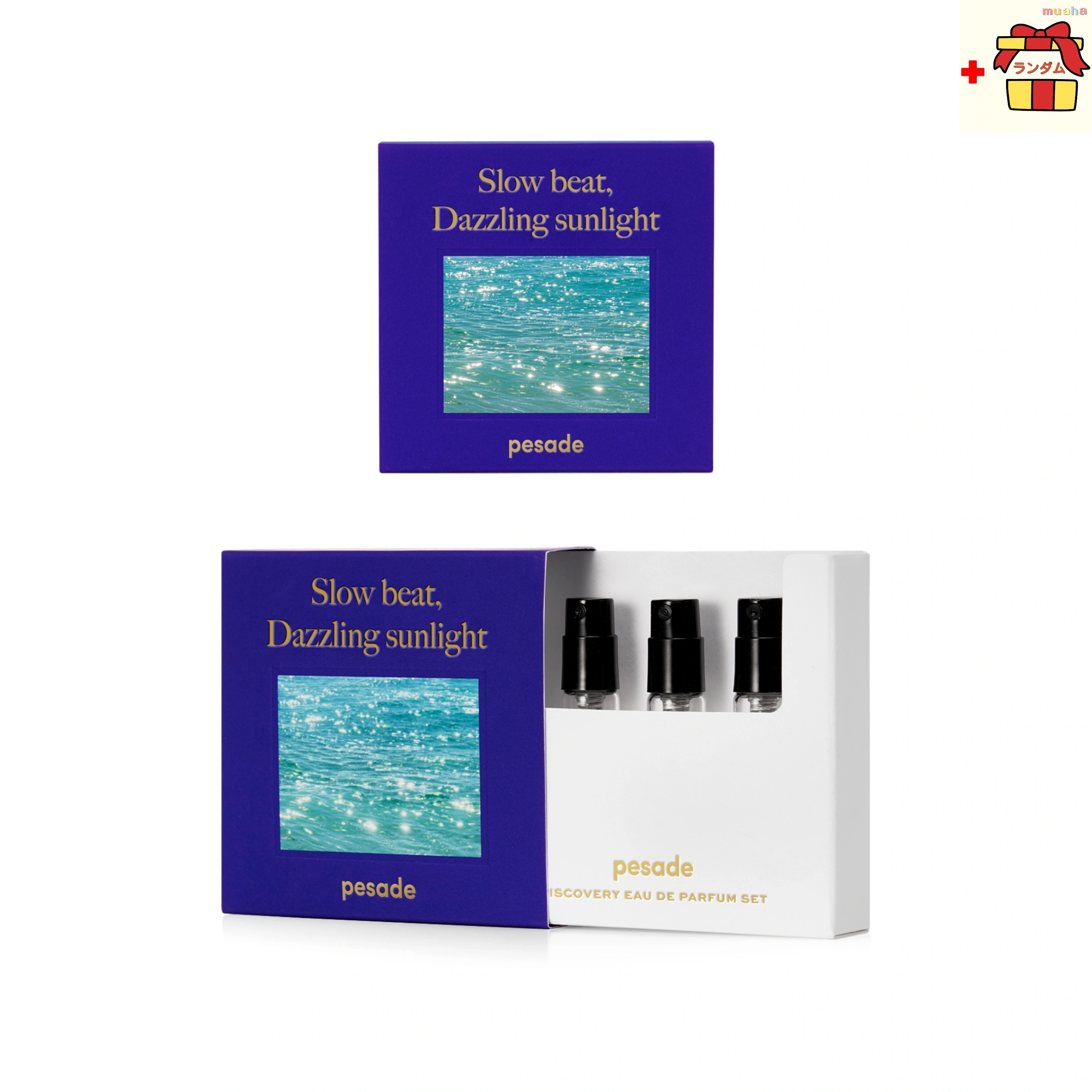 Slow beat, Dazzling sunlight Discovery EDP set Chapter1 EDP 3ml x 3ea