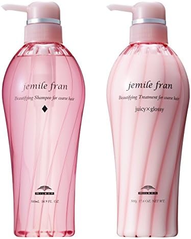 Milbong (MILBON) ミルボン ジェミールフラン シャンプー＆トリートメント(ダイヤ＆ジューシーグッロシー) 500ml 500g ボトルセット