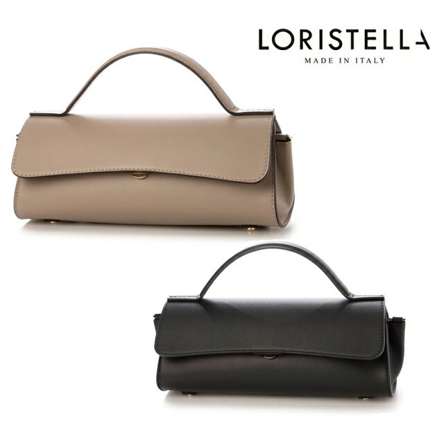 ロリステッラ loristella バッグ レザー ショルダー 2WAY LORISTELLA BETH 2990N ハンドバッグ 横長 ストラップ お洒落 人気 インスタグラム ショルダーバッグ