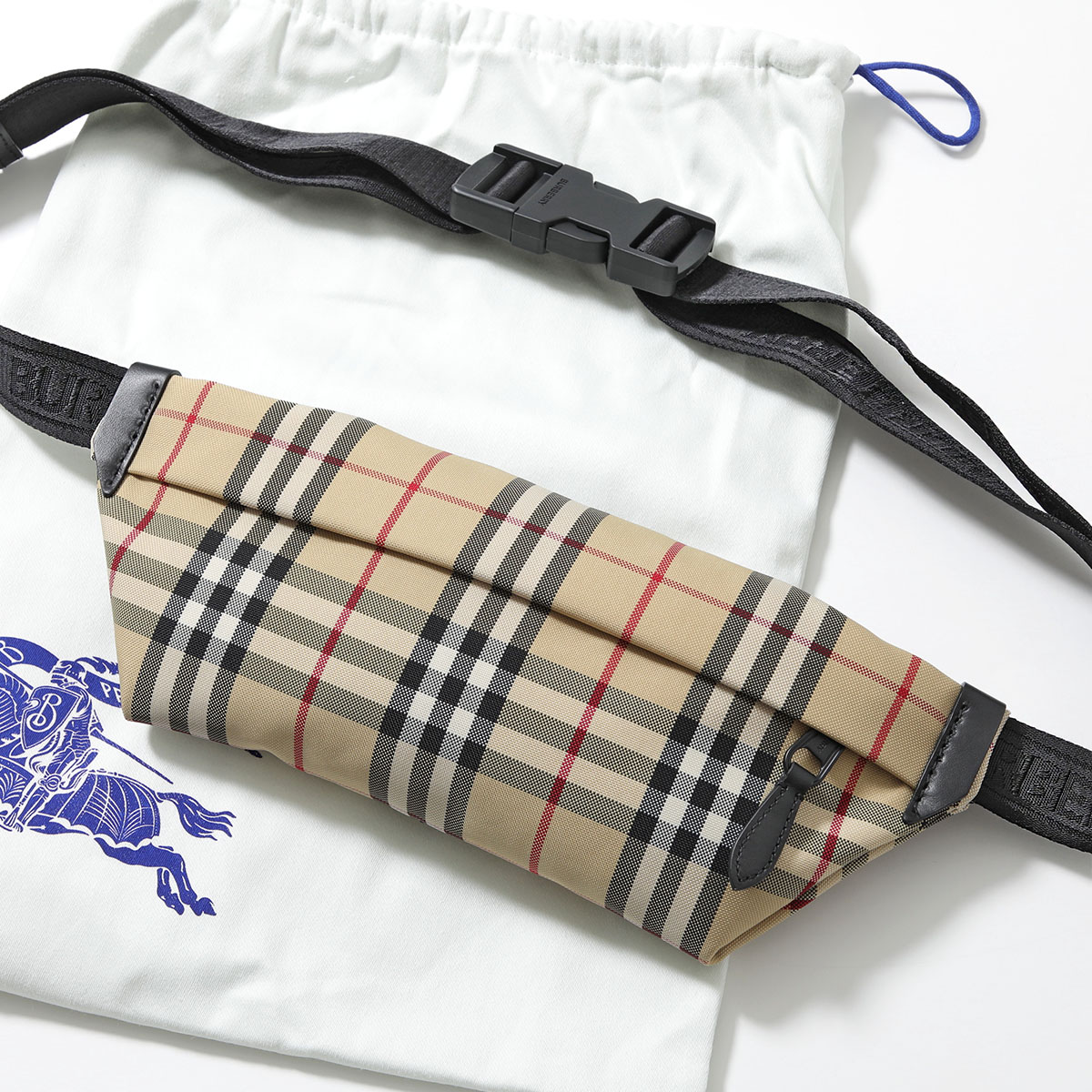 BURBERRY バーバリー ボディバッグ ML STEVIE YYN 8084112 レディース SLIM BELT BAG バーバリーチェック ベルトバッグ 鞄 A7026/ARCHIVE-BEI