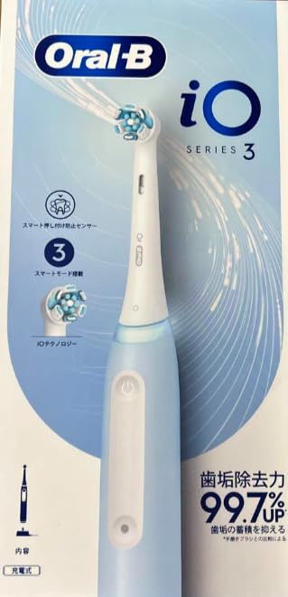 IOG31A60IB(アイスブルー) オーラルB IOシリーズ 電動歯ブラシ