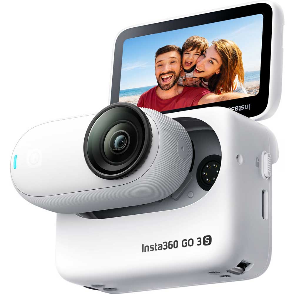Insta360 CINSAATA-GO3S128W アクションカメラ「Insta360 GO 3S」（128GB）アークティック・ホワイト CINSAATAGO3S128W