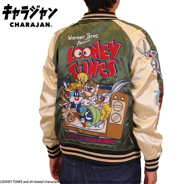 4105070300 ルーニー・テューンズ ティービーサタデー スカジャン(L)