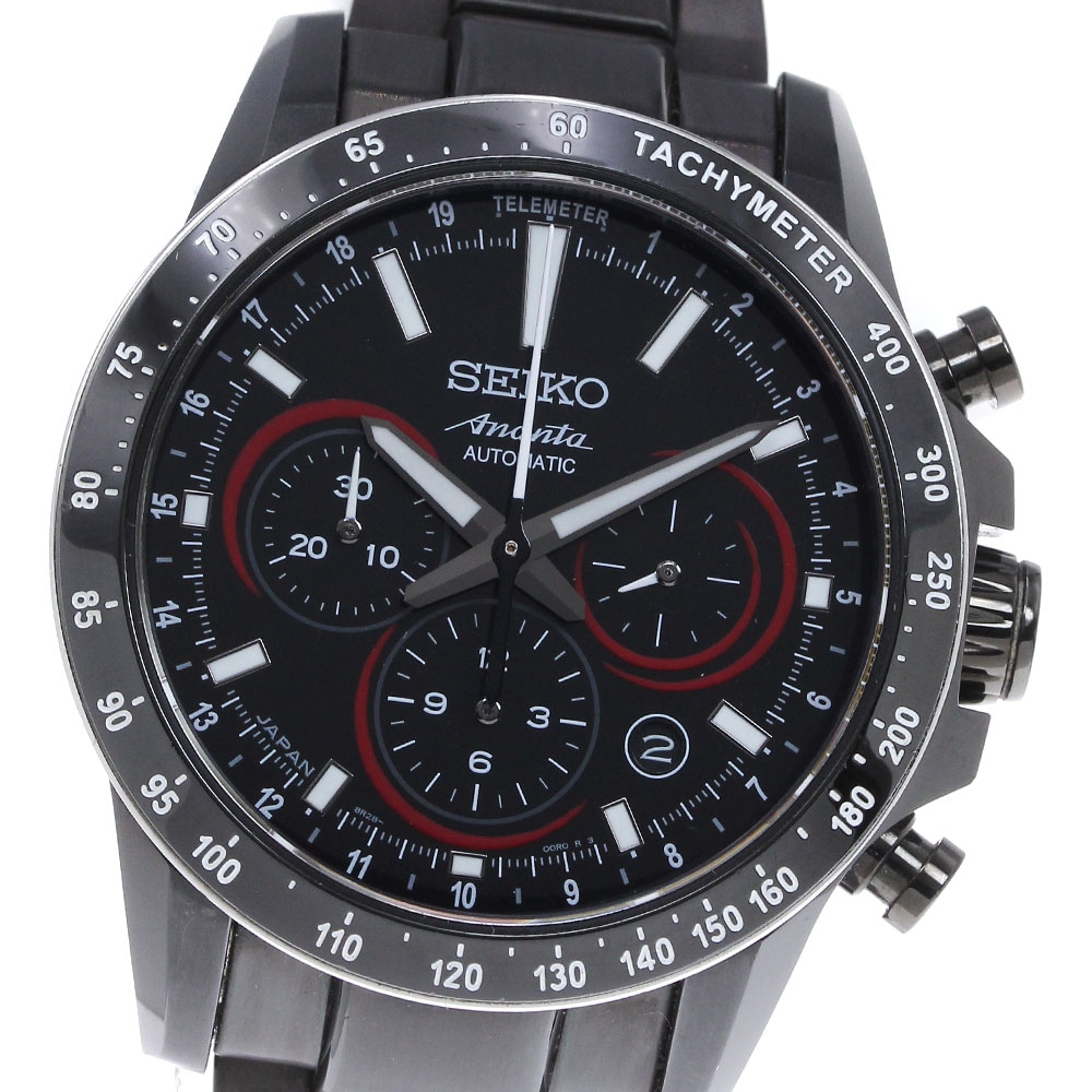セイコー SEIKO SAEK019/8R28-00M0 ブライツ アナンタ クロノグラフ 自動巻き メンズ 箱・保証書付き_848132【中古】