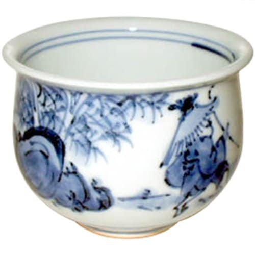 ランチャン(Ranchant) 2個セット 仙茶 マルチ 1802-317371/Φ8.3x6.3cm 釣人 有田焼 日本製