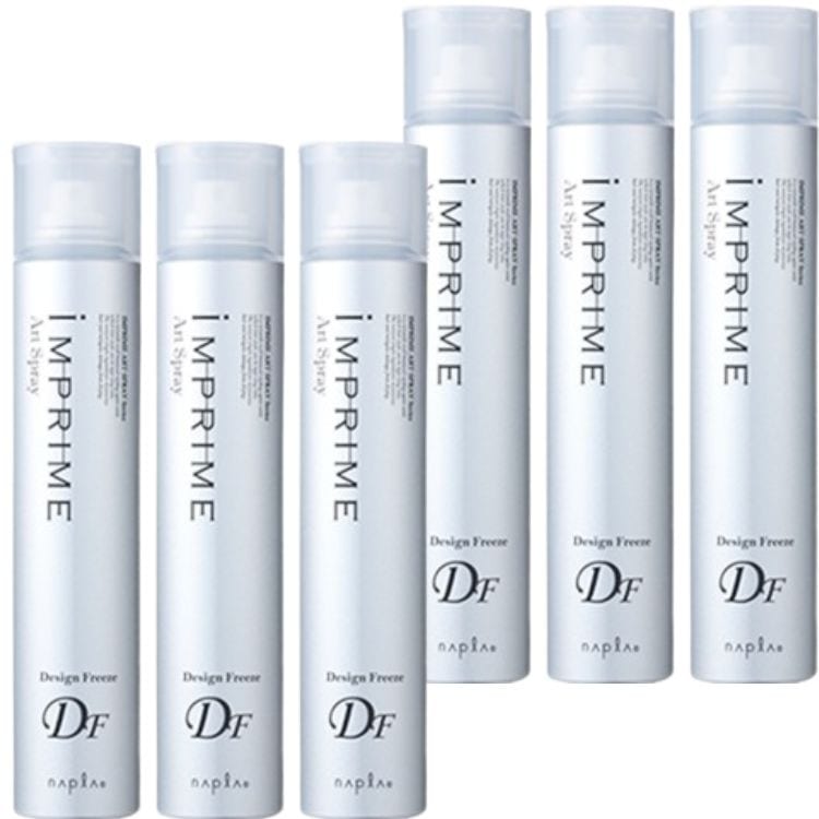 6個セット ナプラ インプライム アートスプレー デザインフリーズ 180g スプレー ホールド