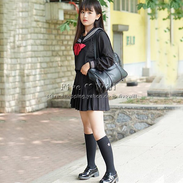 女子高校制服セーラー服シャツフリルスカート長袖 半袖女の子セーラー服スカート制服スクールウェア卒業式