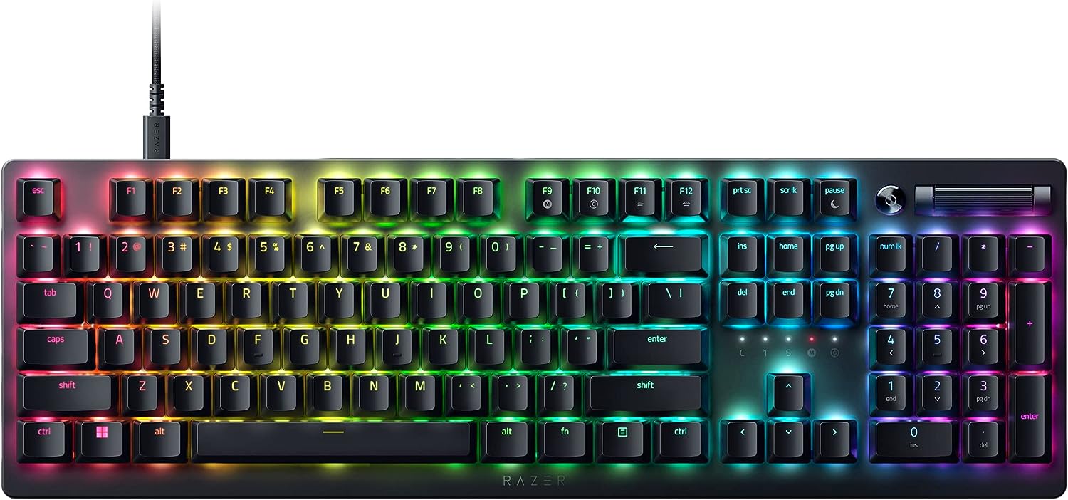 DeathStalker V2 Clicky Optical Switch RZ03-04501800-R3M1 有線 ゲーミングキーボード