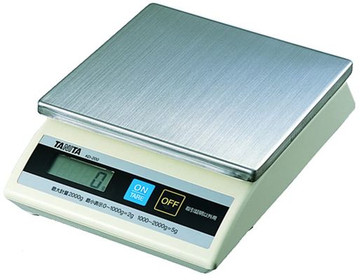クッキングスケール キッチン はかり 業務用 防滴 卓上スケール (取引証明以外用) 1KG KD-200