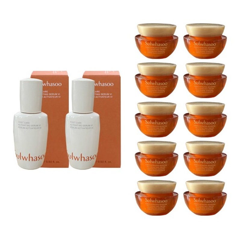 ユンジョエッセンス第6世代 15ml x 2個 +滋陰生クリーム 5ml x 10個 人気サンプル 5,369円