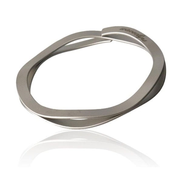 WAVECLIPS マネークリップ シルバー L（ラージ） 3個セット