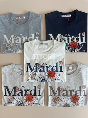 Mardi 花刺繍 フラワー 韓国 Mardi Mercredi(マルディメクルディ) - 海外通販