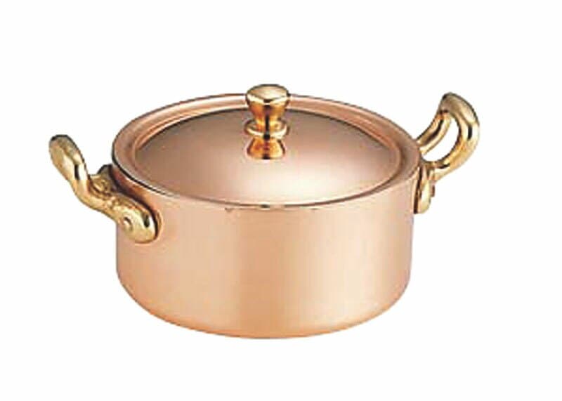 和田助製作所 銅 プチパン 両手付 12cm（530cc） 食器