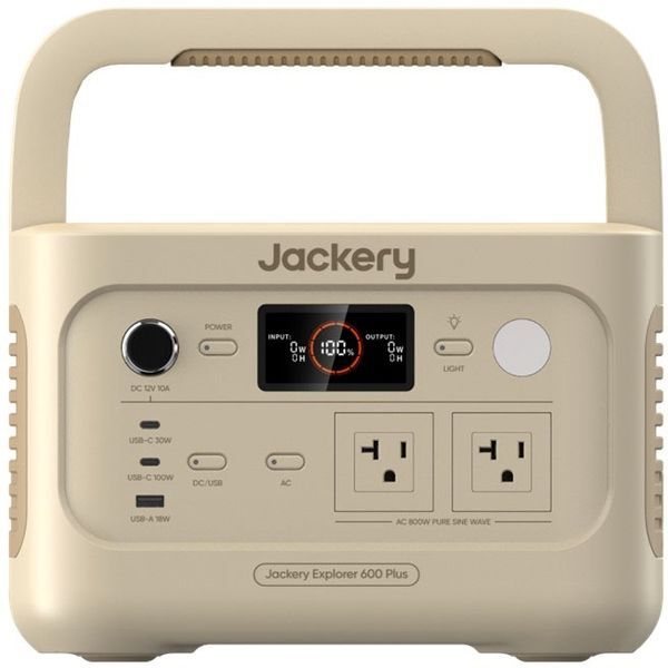 JE-600C-SJ サンドゴールド 600 Plus ポータブル電源