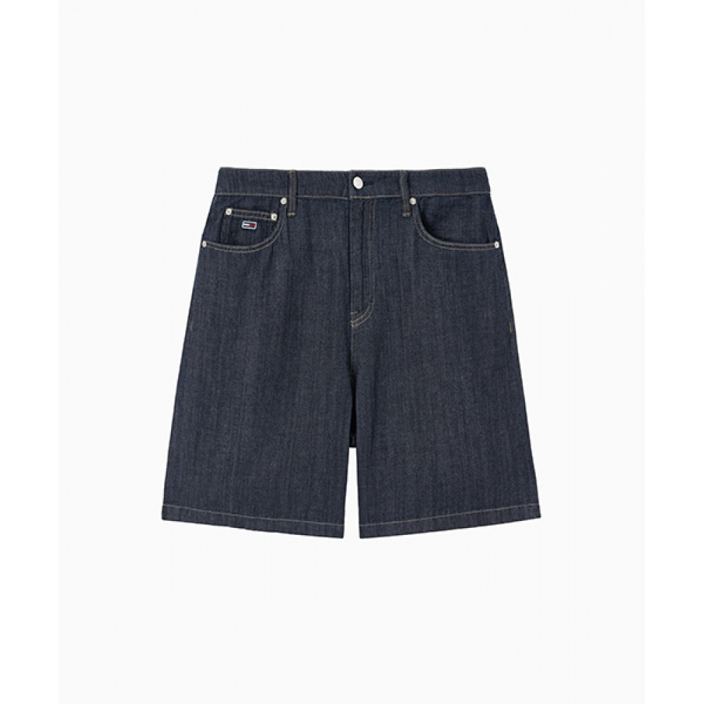 TOMMY JEANS リネンデニムショーツ T32F1NEQ01TML11AP