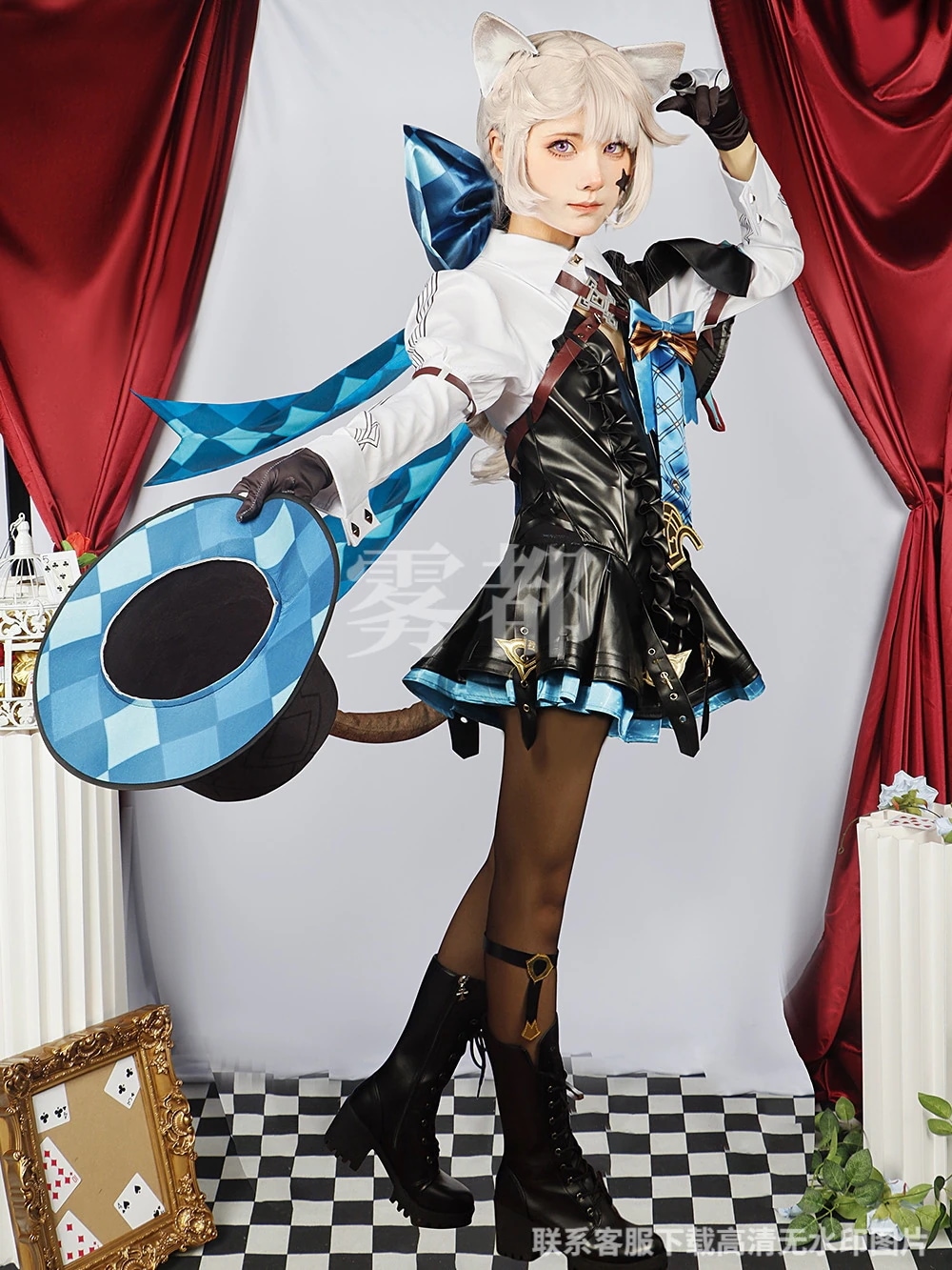 ット 原神 コスプレ マジシャン Lynette Genshin セットアップ