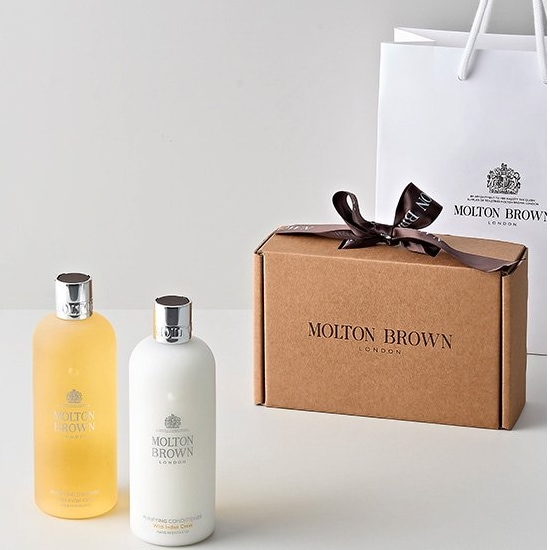 モルトンブラウン ピュリファイング インディアンクレス ヘアデュオセット (+ショッピングバッグ付き) シャンプー & コンディショナー